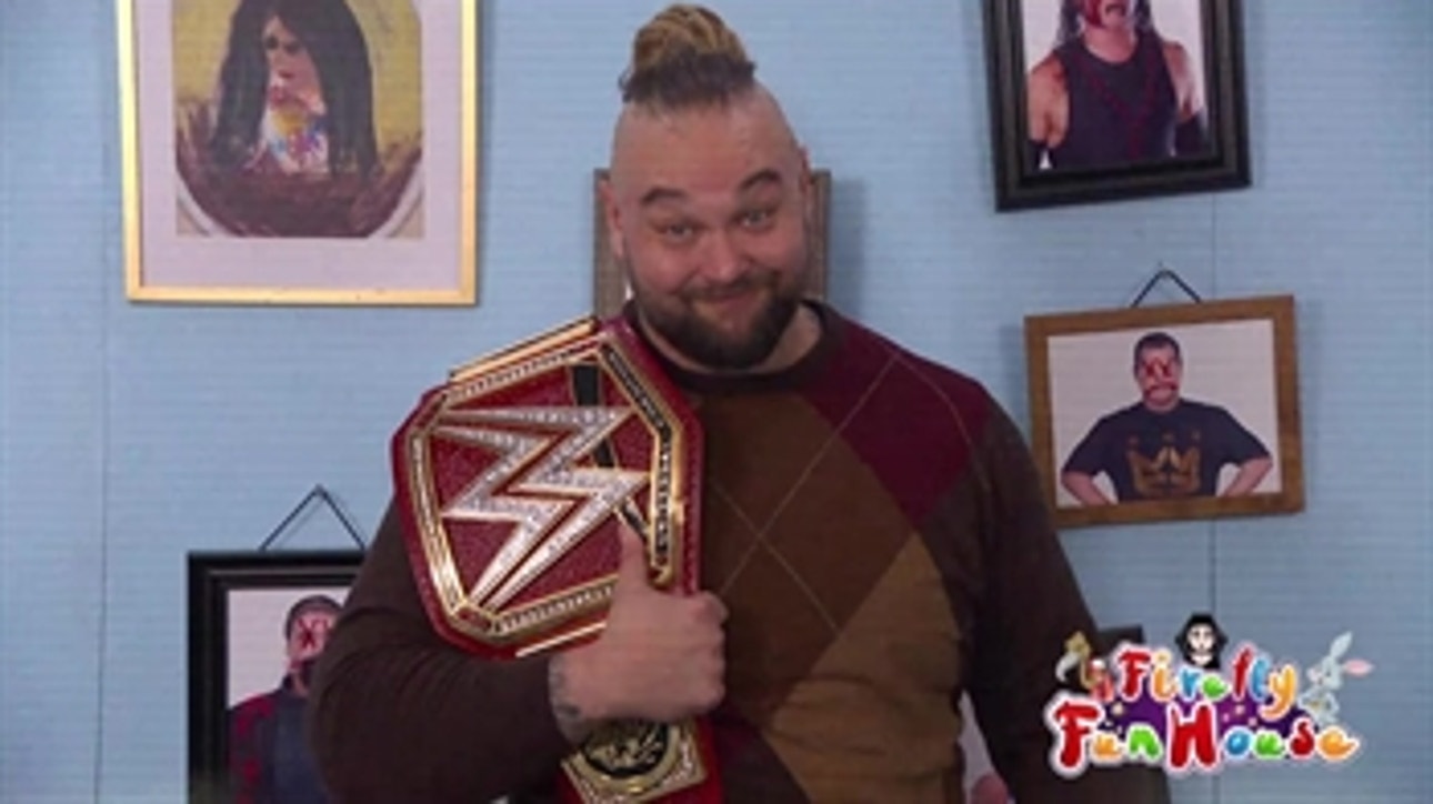 Bray Wyatt unveils his Universal Championship in the Firefly Fun House | WWE BACKSTAGE