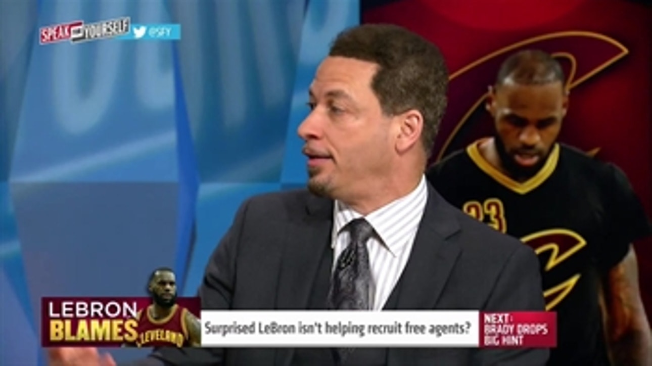 Surprised LeBron James isn't helping recruit free agents? | SPEAK FOR YOURSELF