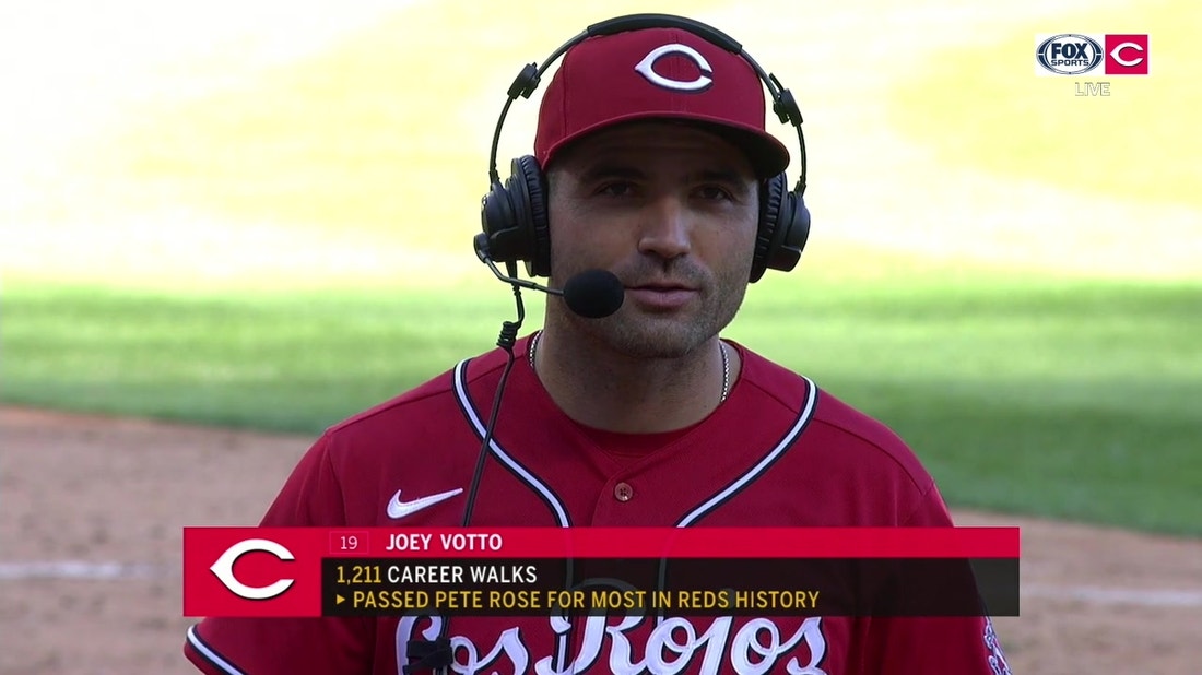 Joey Votto gives extremely thoughtful postgame interview after he