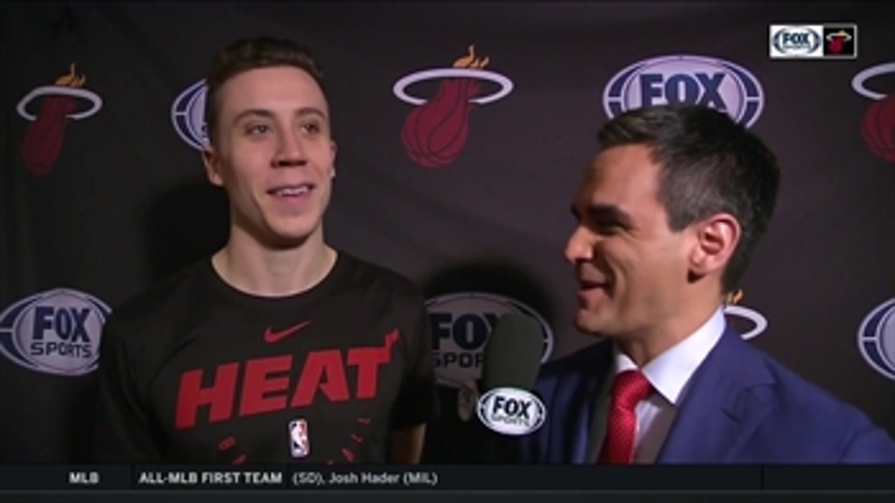 Duncan Robinson reflects on tying Heat record with 10 3-pointers