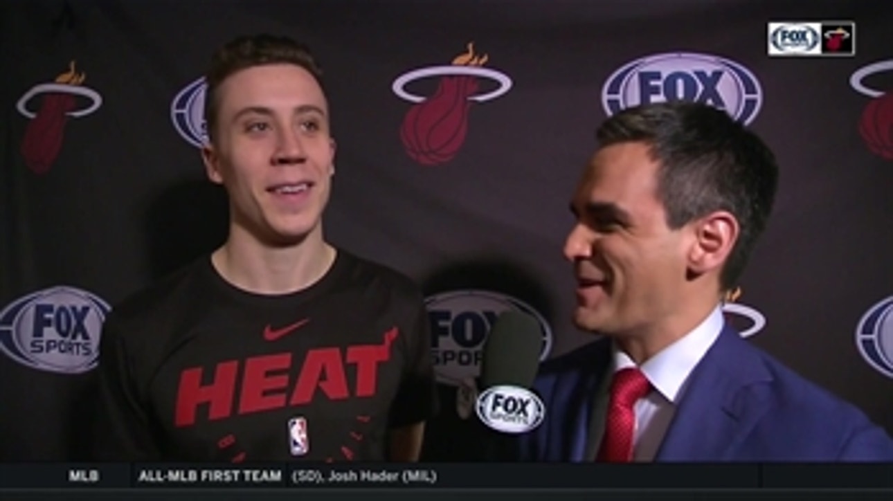 Duncan Robinson reflects on tying Heat record with 10 3-pointers
