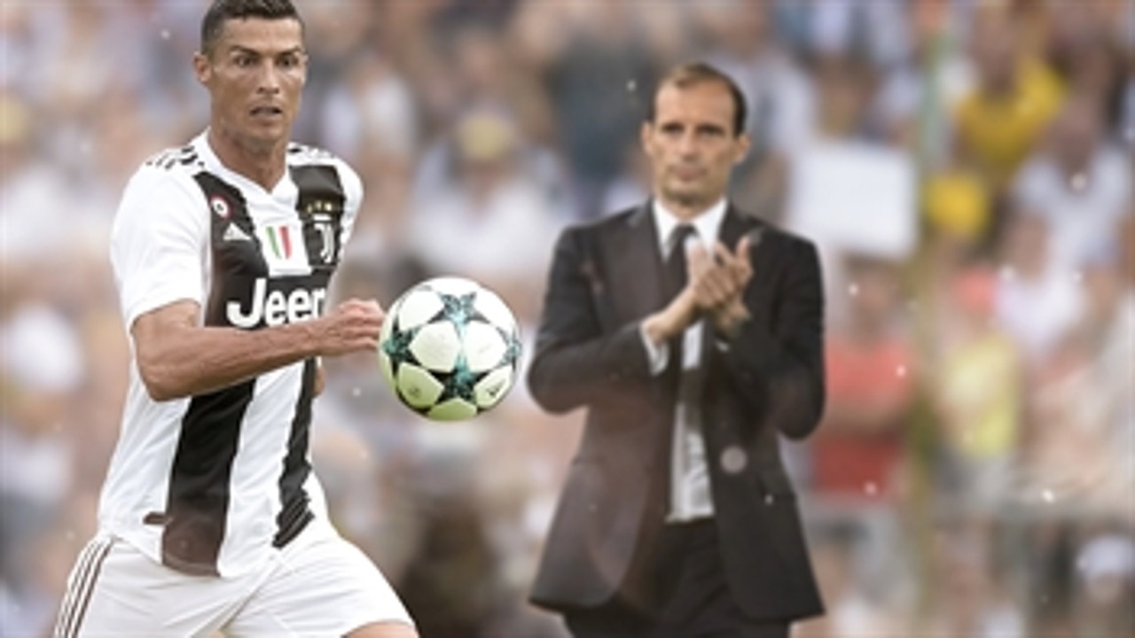 Juventus Manager Max Allegri on Ronaldo: 'He's shown extraordinary things to me.'