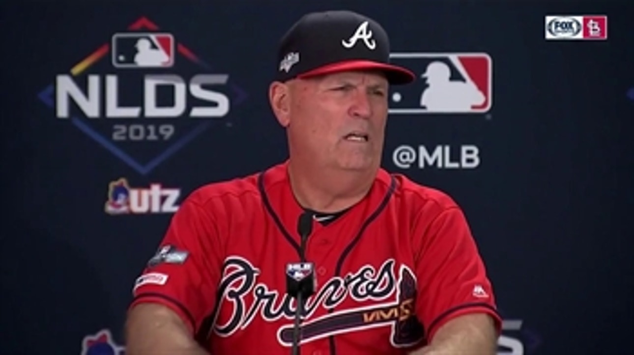 Braves manager Brian Snitker on Foltynewicz's dominant outing