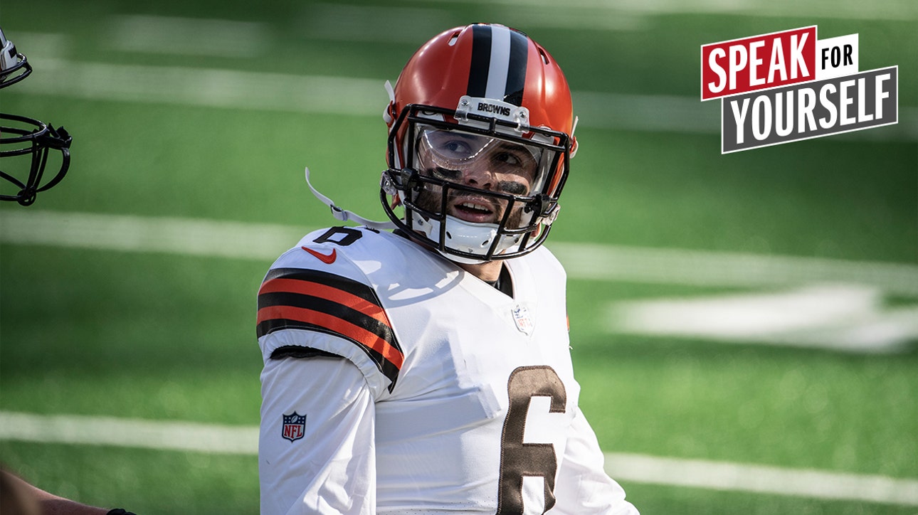 Emmanuel Acho: It's a 'no-brainer' for Browns to pick up Baker Mayfield's 5th year option | SPEAK FOR YOURSELF