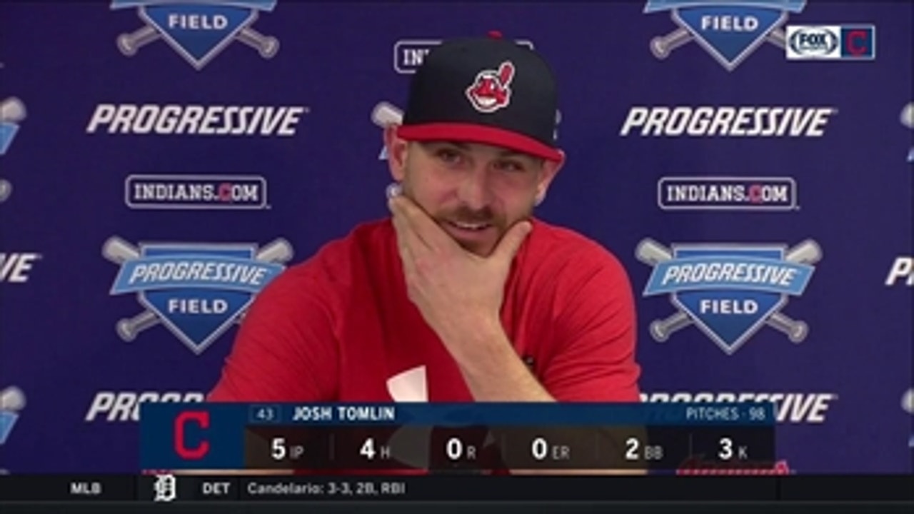 Bounce back outing settled Josh Tomlin down