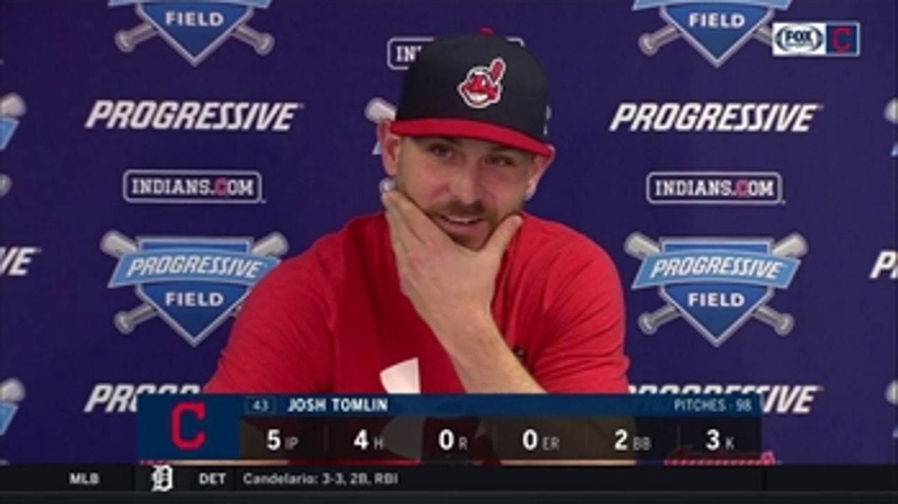 Bounce back outing settled Josh Tomlin down