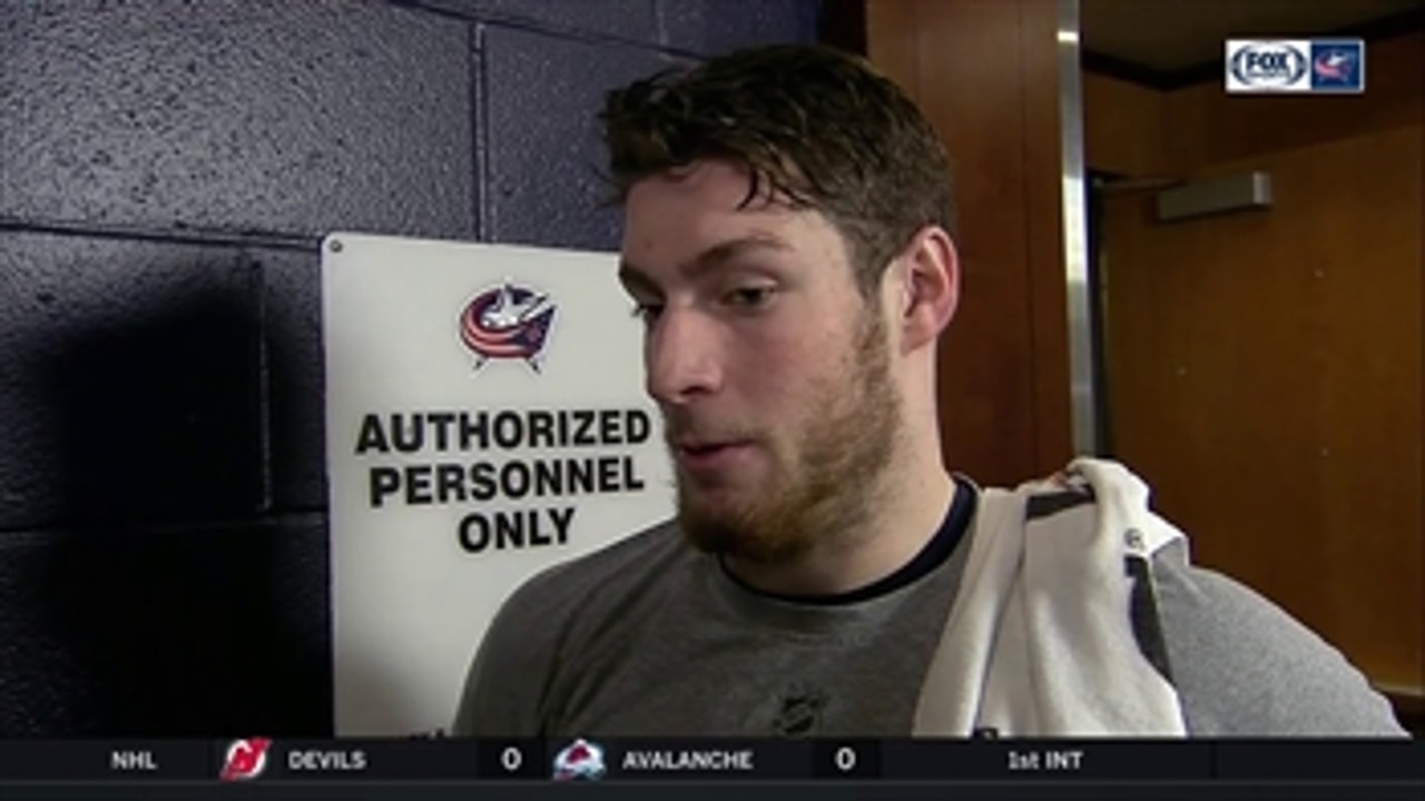 PLD on CBJ's top line success: 'We just kept moving our feet'