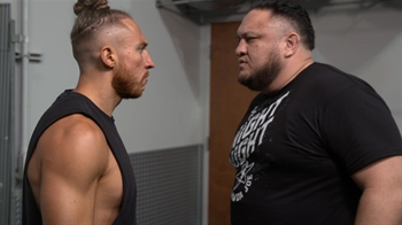 Pete Dunne stares down Samoa Joe: NXT Exclusive, July 20, 2021