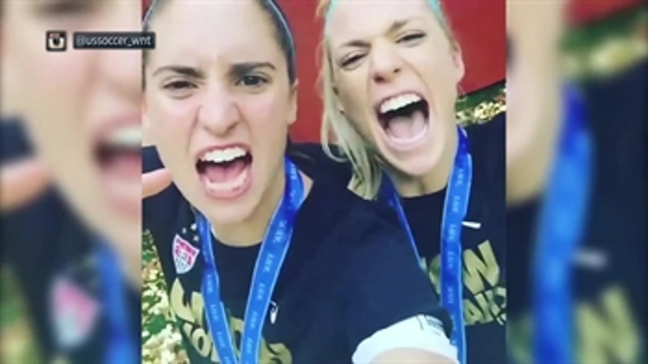 USWNT, fans celebrate world Cup title on social media