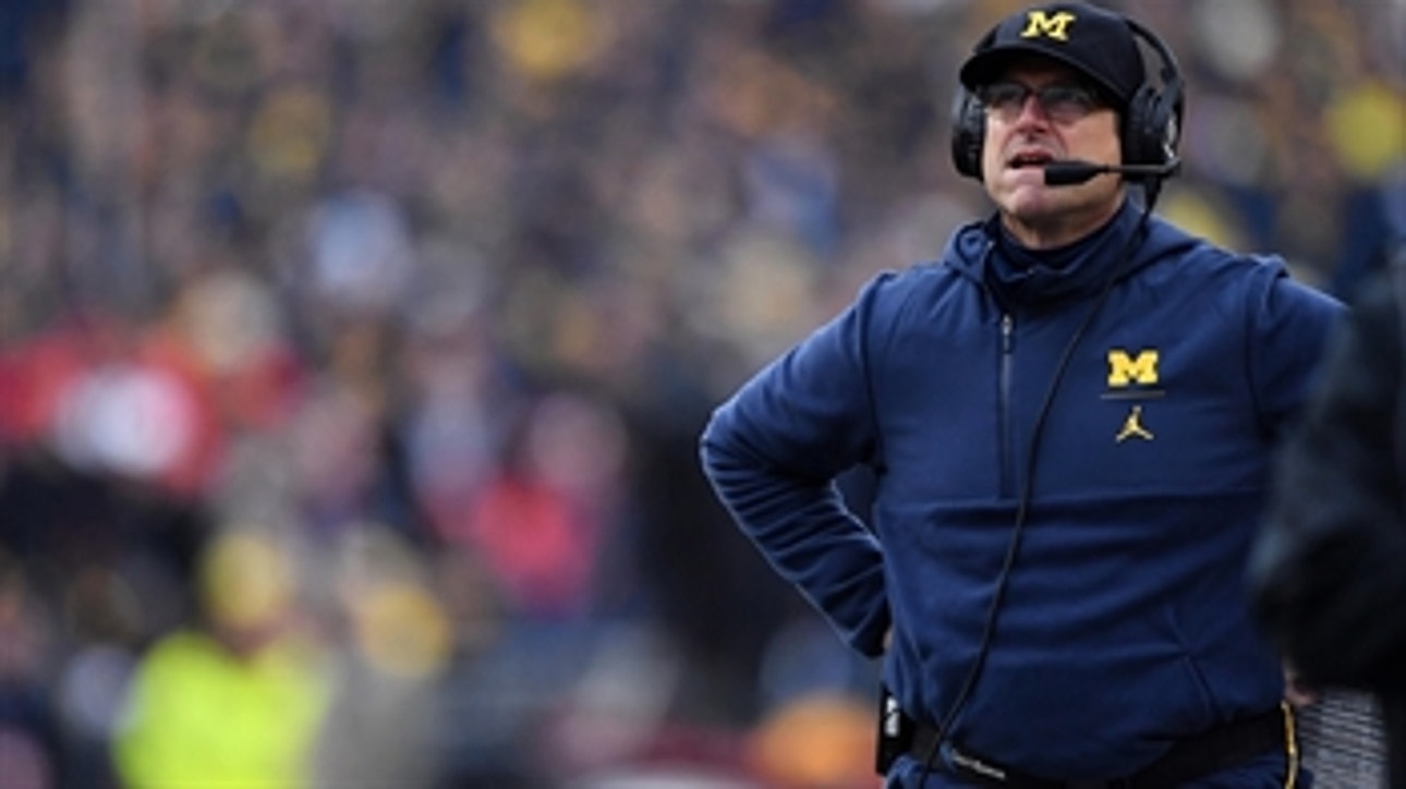 Colin Cowherd: Harbaugh has met expectations at Michigan, aside from beating Ohio State