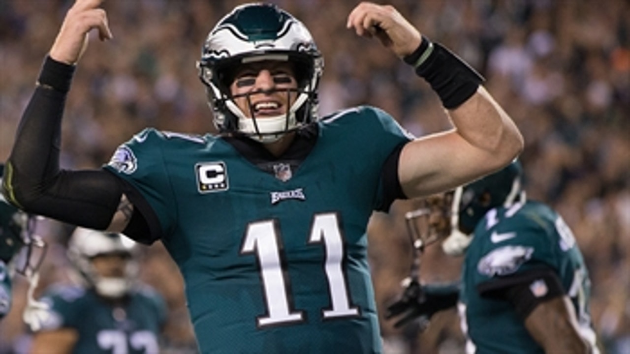 Nick Wright on Carson Wentz: 'He looks like one of the best quarterbacks in football'