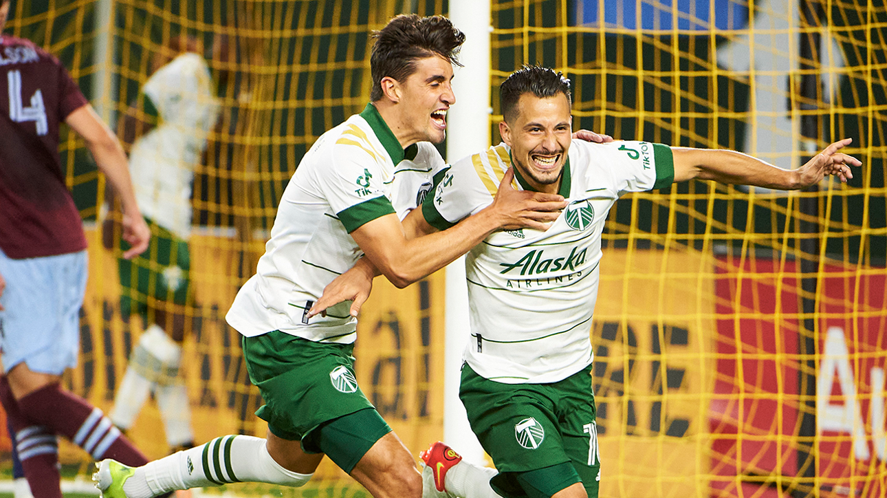 Timbers, Sebastián Blanco finds the back of the net to tie the game against Colorado Rapids, 2-2