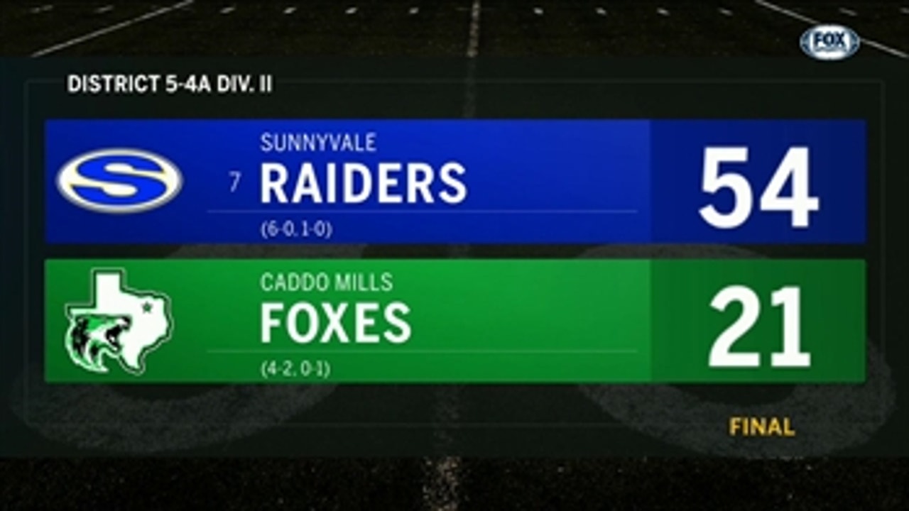 Sunnyvale vs. Caddo Mills ' High School Scoreboard Live