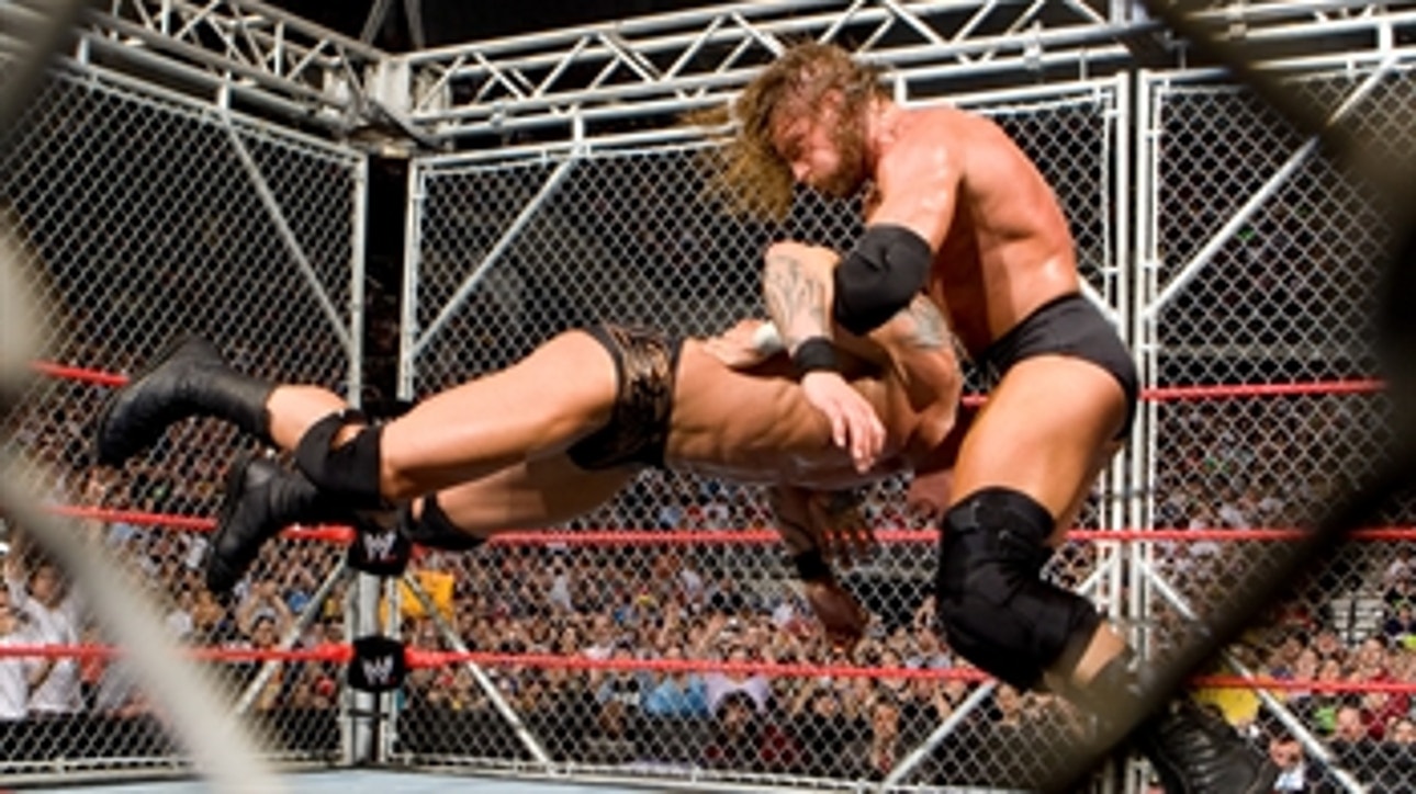 Triple H vs. Randy Orton - WWE Title Steel Cage Match: WWE Judgment Day 2008 (Full Match)