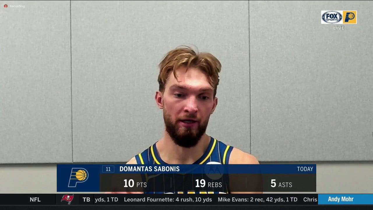 Sabonis after loss: 'I've just got to be a lot better out there'