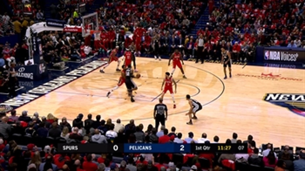 WATCH: Aldridge has 32 points, Spurs beat the Pelicans