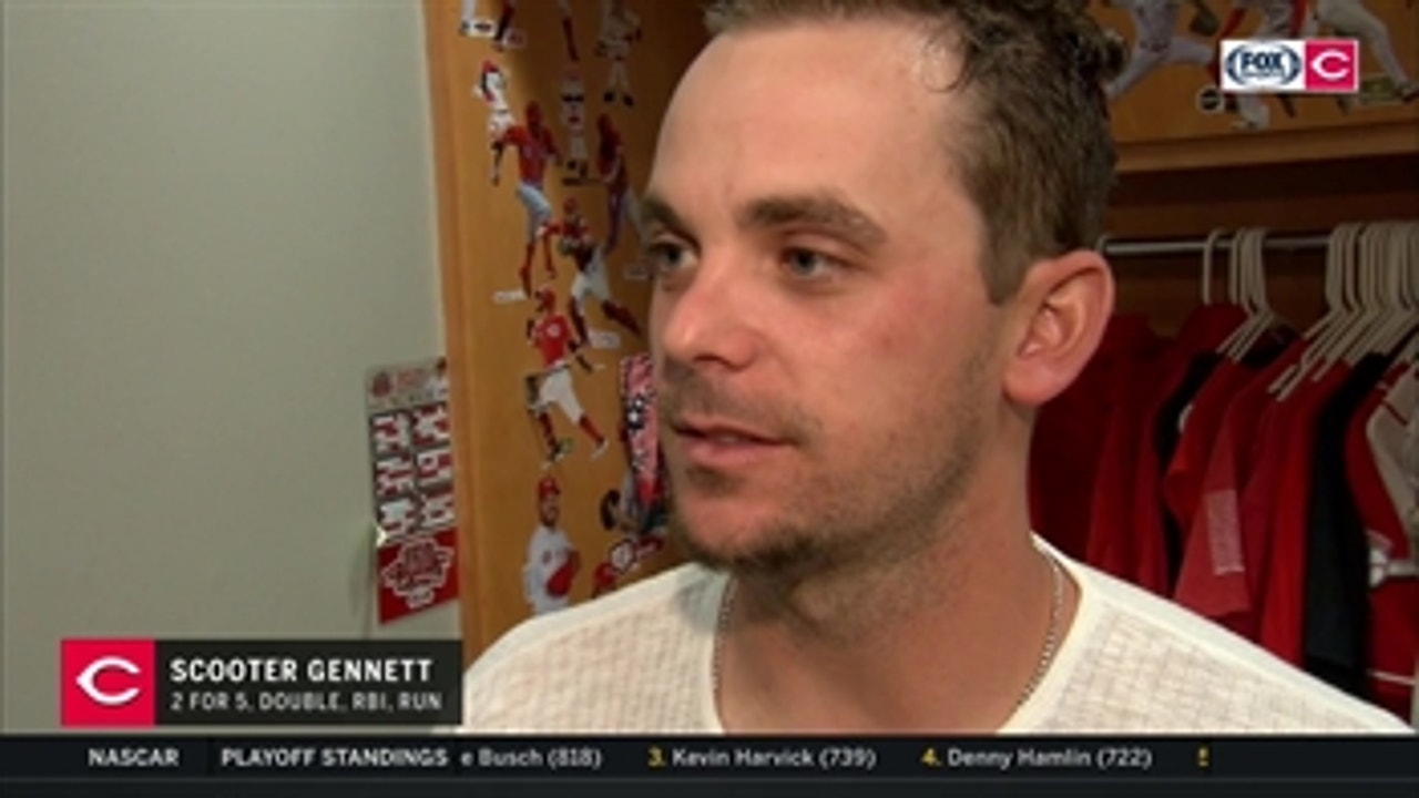 Scooter Gennett can feel things starting to come around