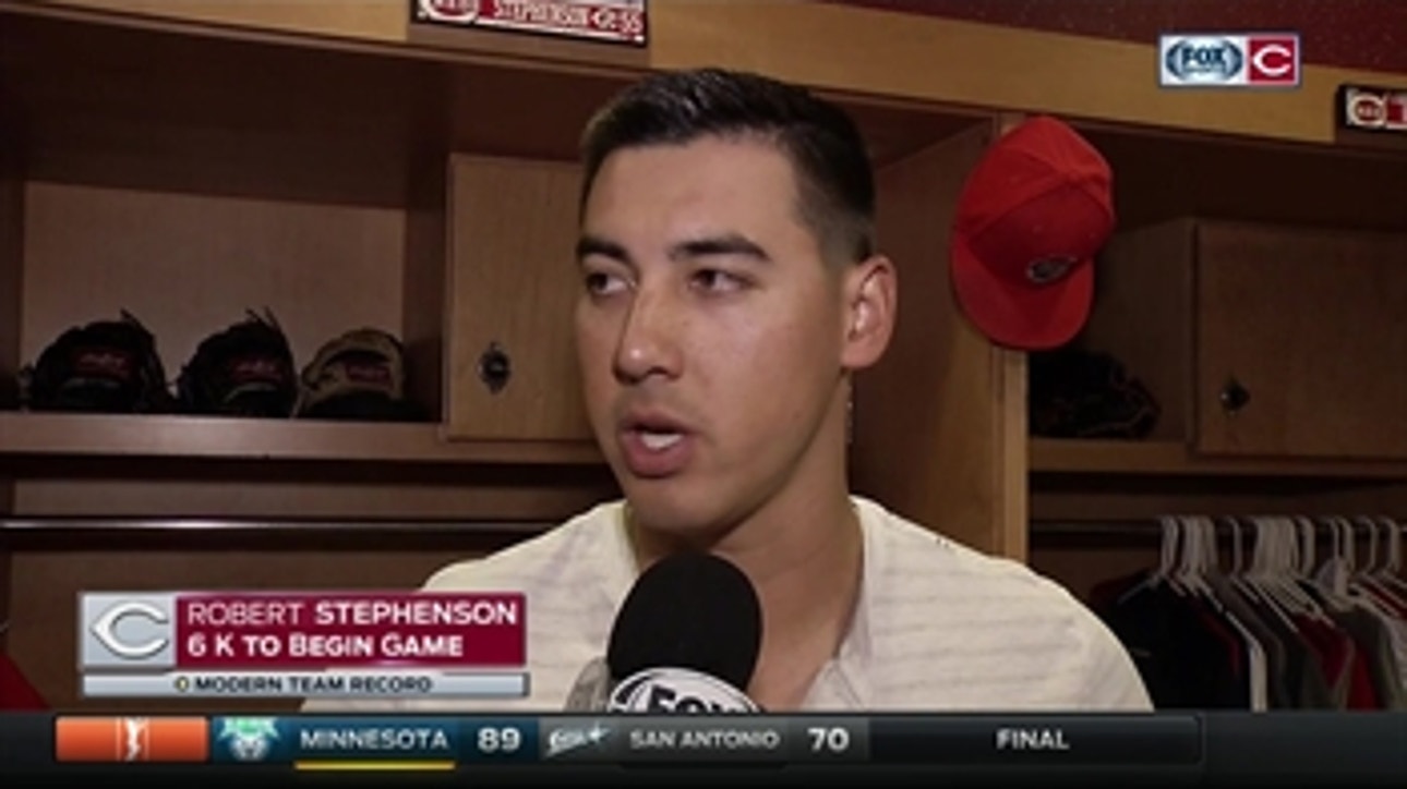 Stephenson discusses historic outing against Pittsburgh
