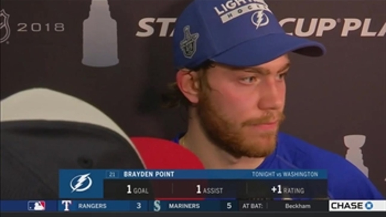 Brayden Point: Hopefully we can get some momentum from this