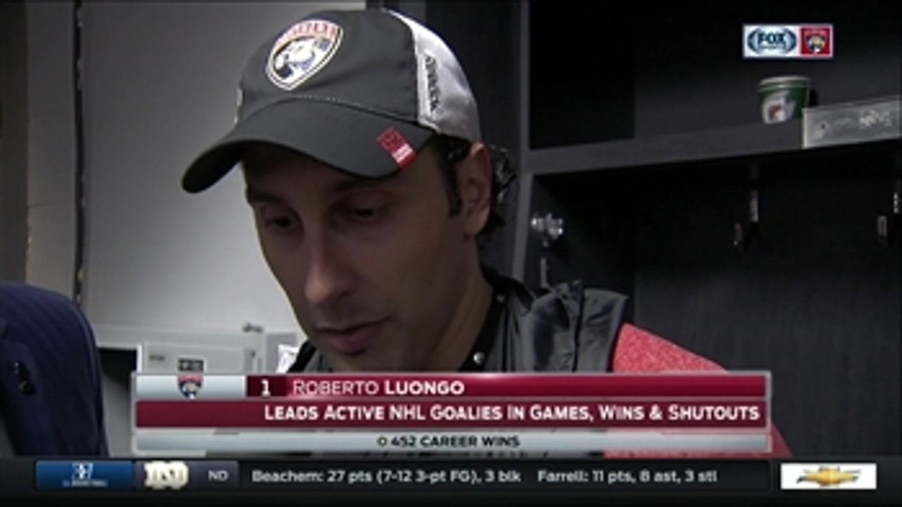 Roberto Luongo: We're getting closer, but there is a long way to go