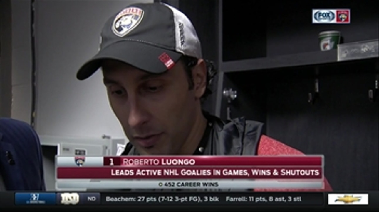 Roberto Luongo: We're getting closer, but there is a long way to go