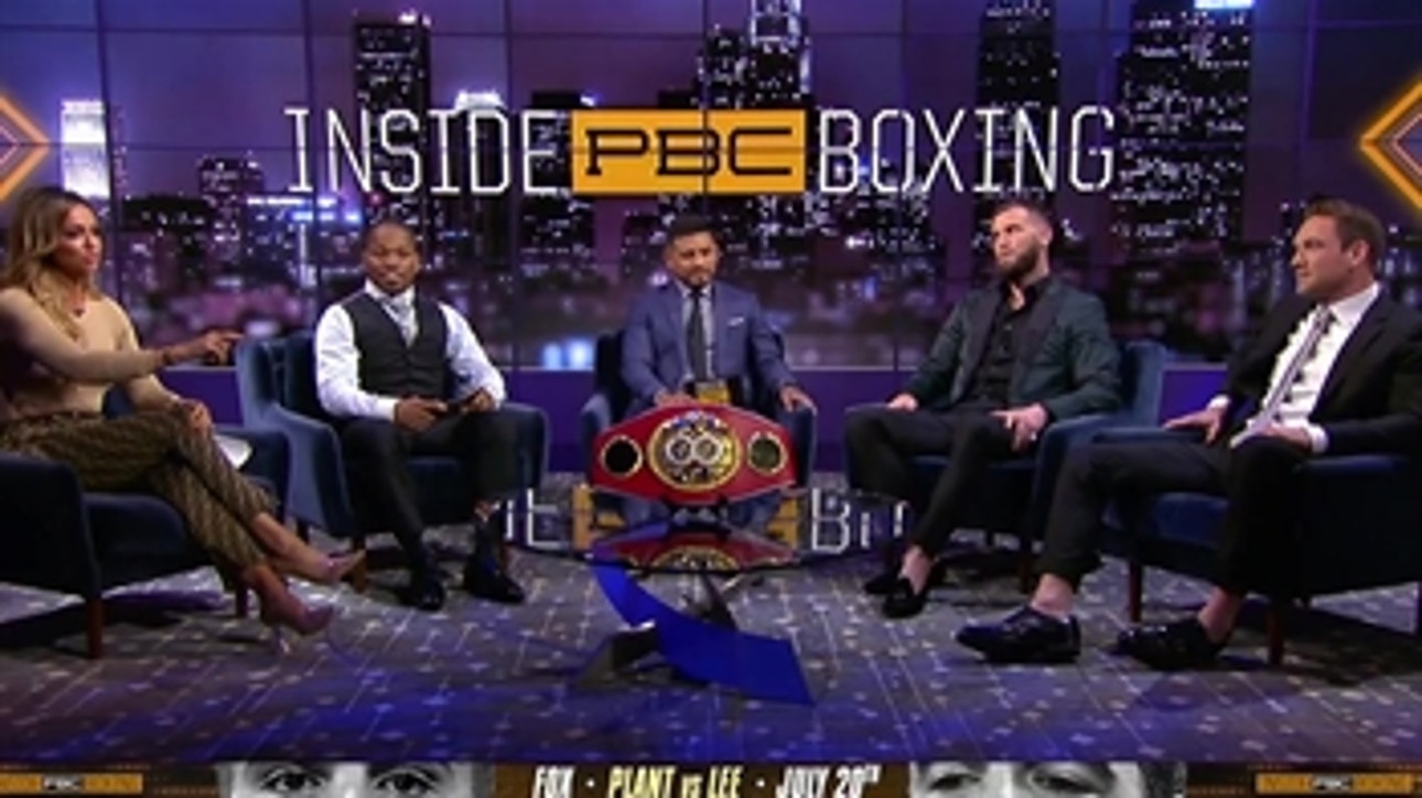 Caleb Plant and Mike Lee sit side by side to discuss their upcoming title fight ' INSIDE THE PBC