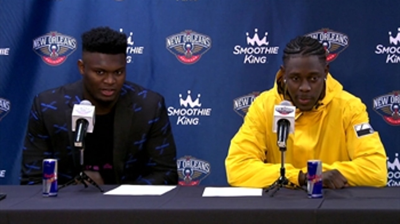 Zion Williamson, Jrue Holiday on Pelicans loss to the spurs