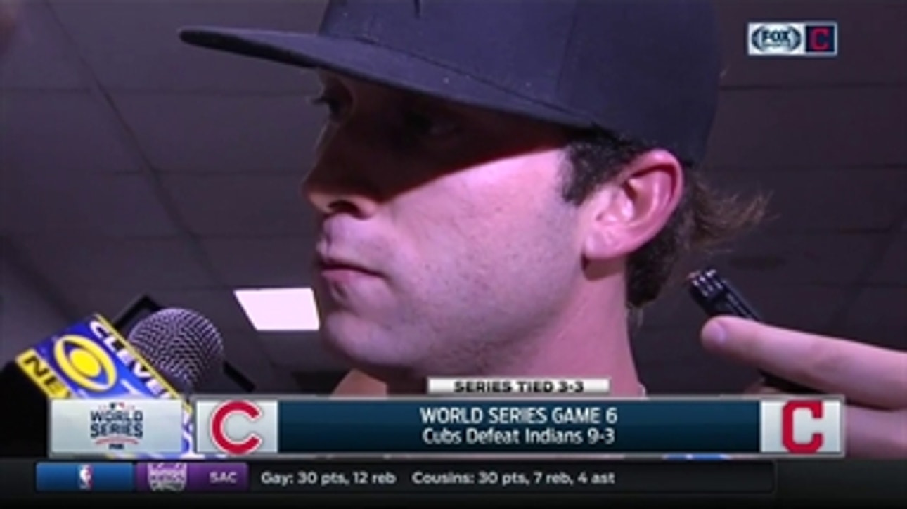 Tyler Naquin on tough night: You can either grow up from it or dwell on it