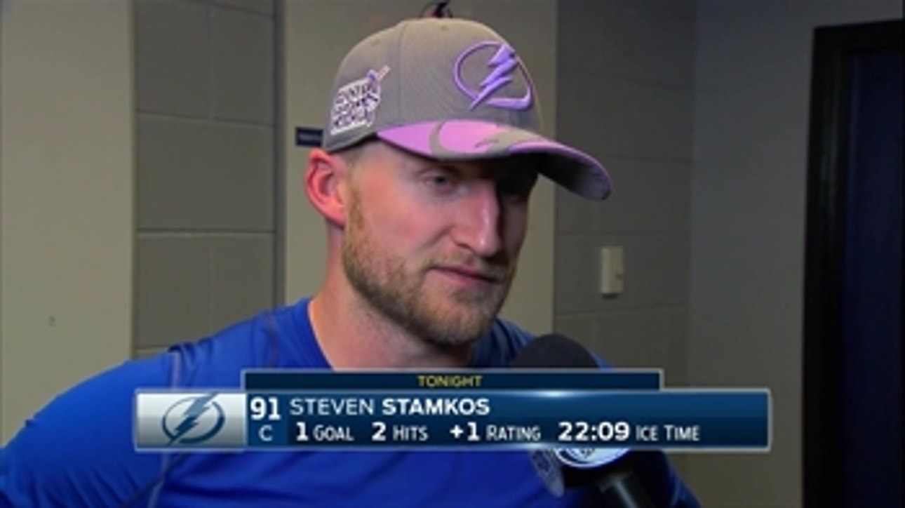Steven Stamkos: Lightning will take win, but not happy