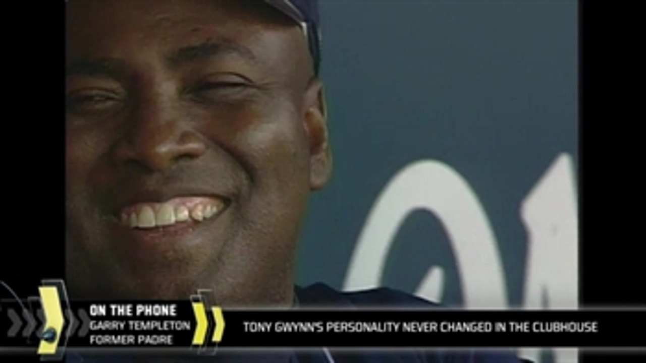 Garry Templeton on playing with the late, great Tony Gwynn