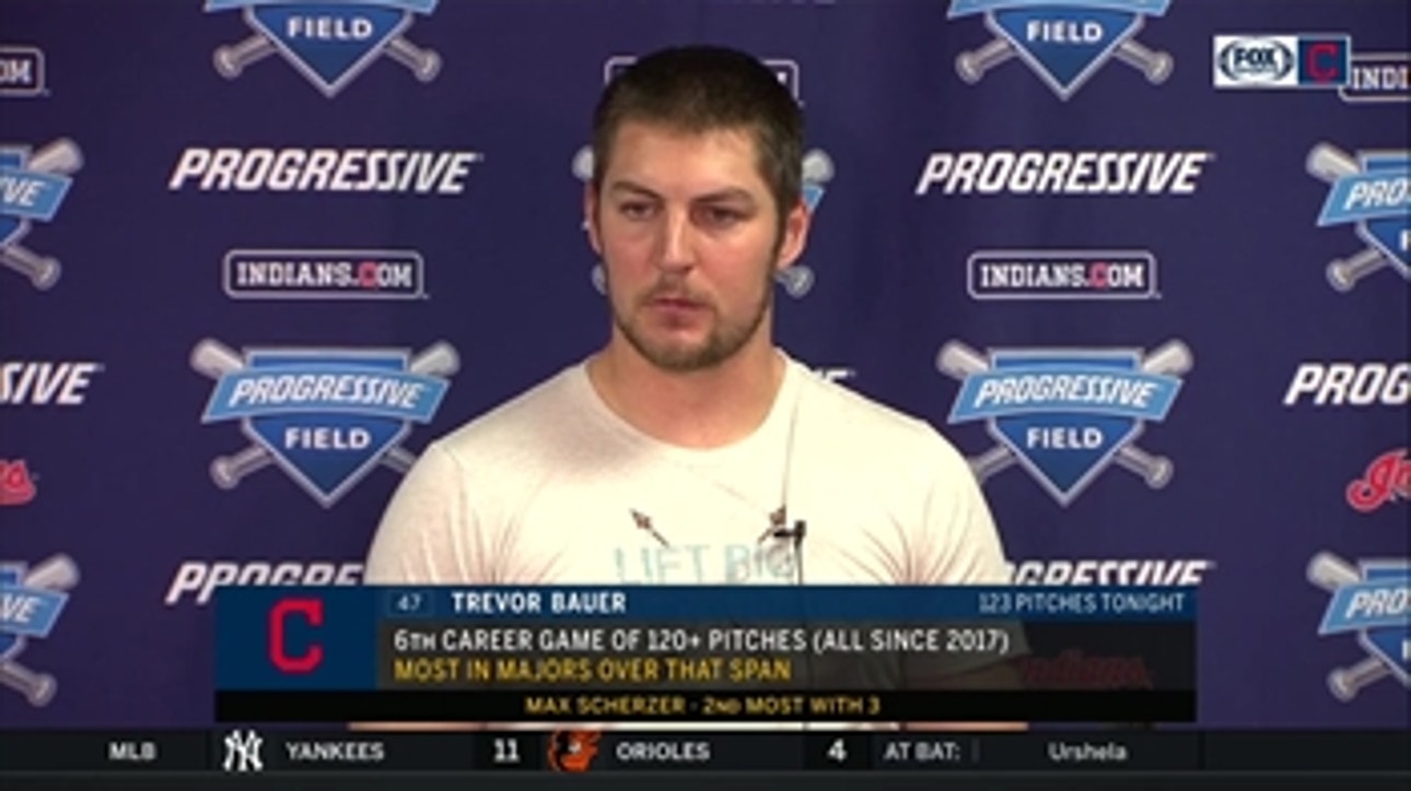 Trevor Bauer laments the loss of his slider and cutter