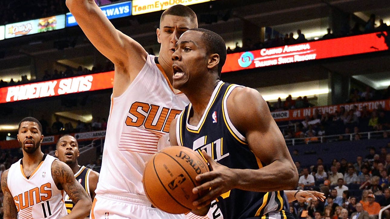 Jazz top Suns for first road win