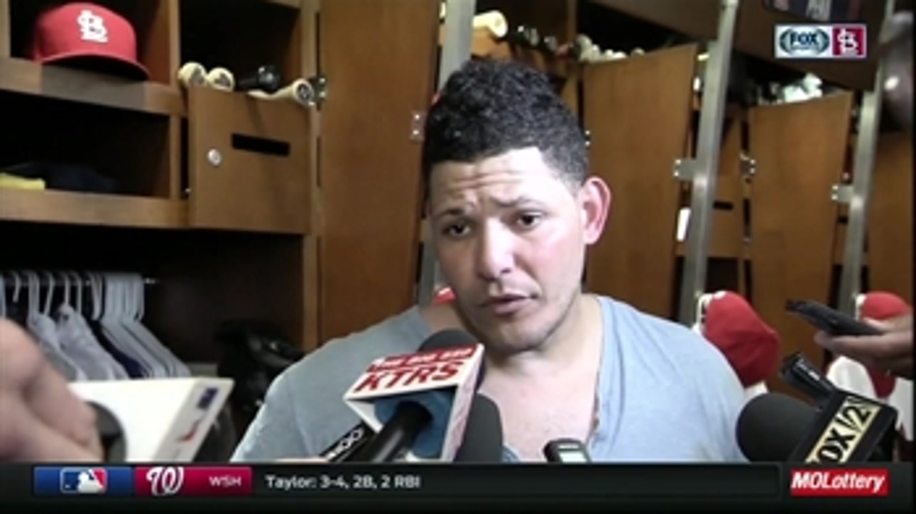 Molina on walk-off double: 'I didn't know what happened at the moment'