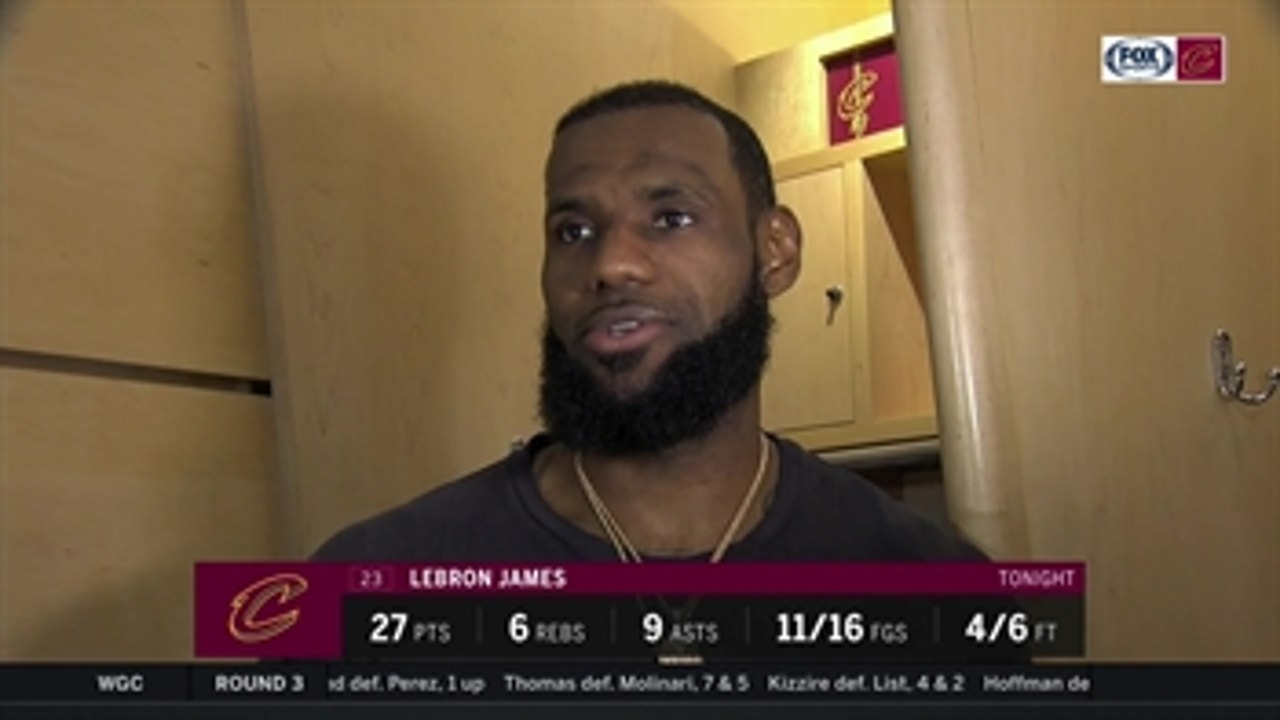 LeBron James: Cavs are 'just trying to find a way'