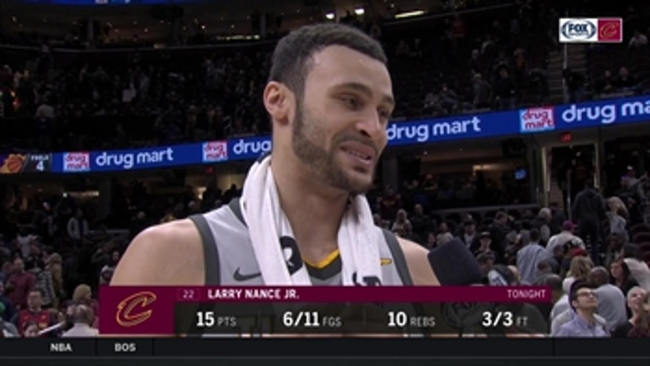 Larry Nance Jr. reveals his favorite part about playing with Kevin Love