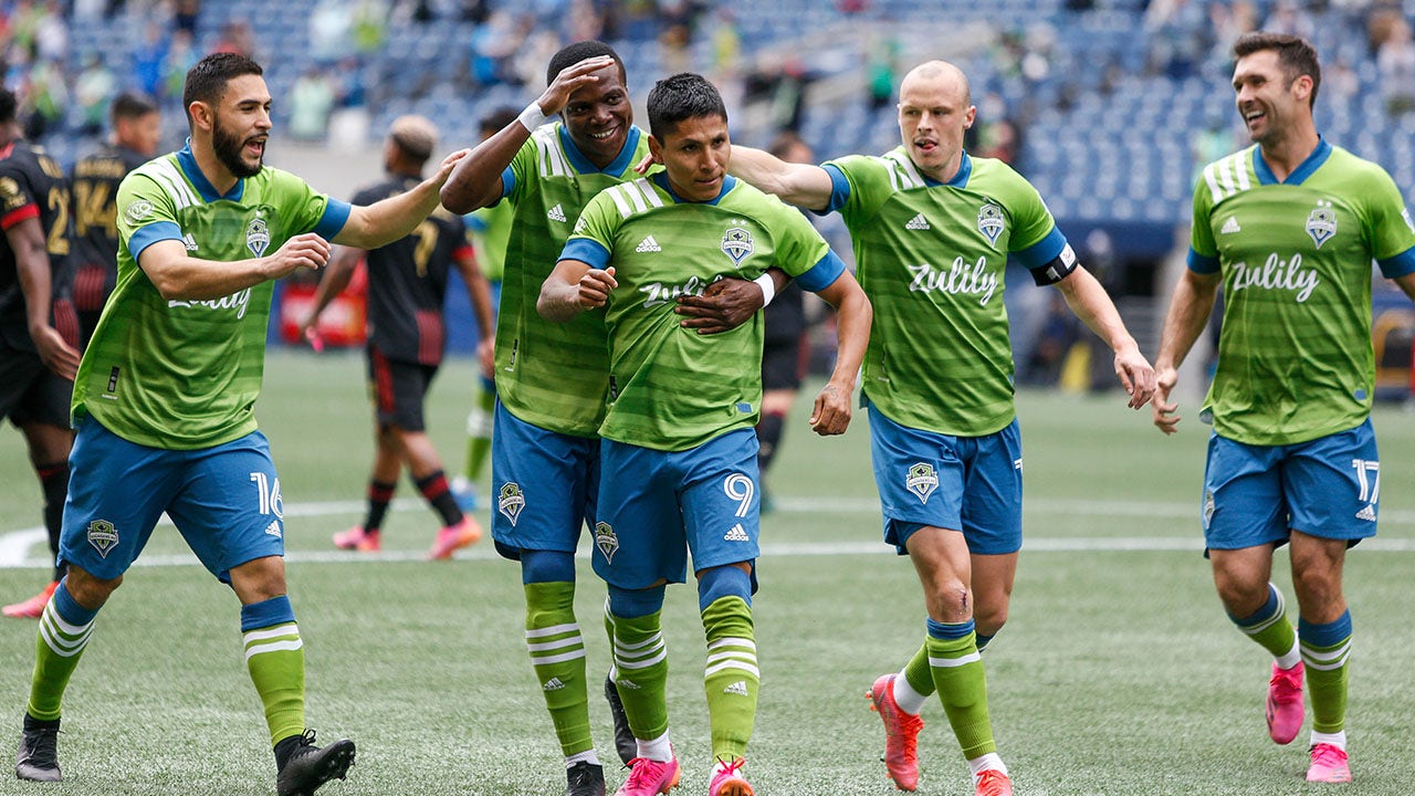 Raúl Ruidíaz, Josef Martinez each net a goal as Sounders and Atlanta United play to 1-1 draw