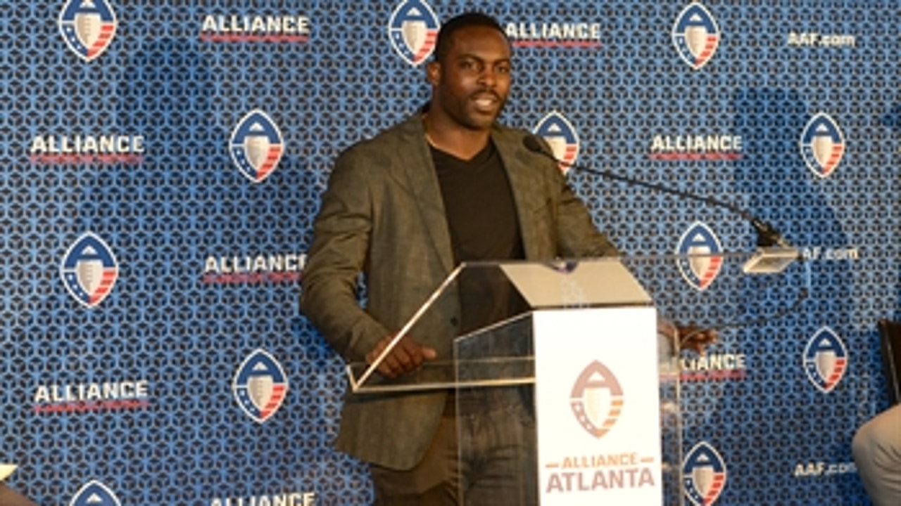 'It's great to be back in the city. A city that just embraced me' -- Michael Vick on return to Atlanta with Alliance Atlanta