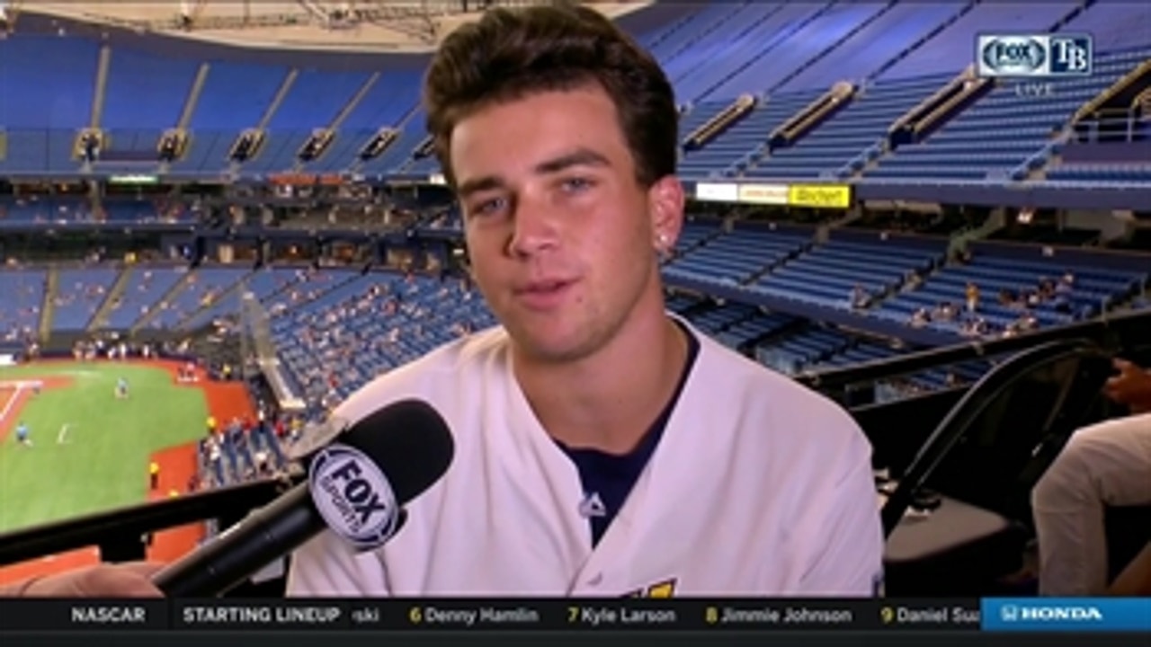 Cancer Survivor Kade Lynch talks his journey back to the field and supporting the Rays