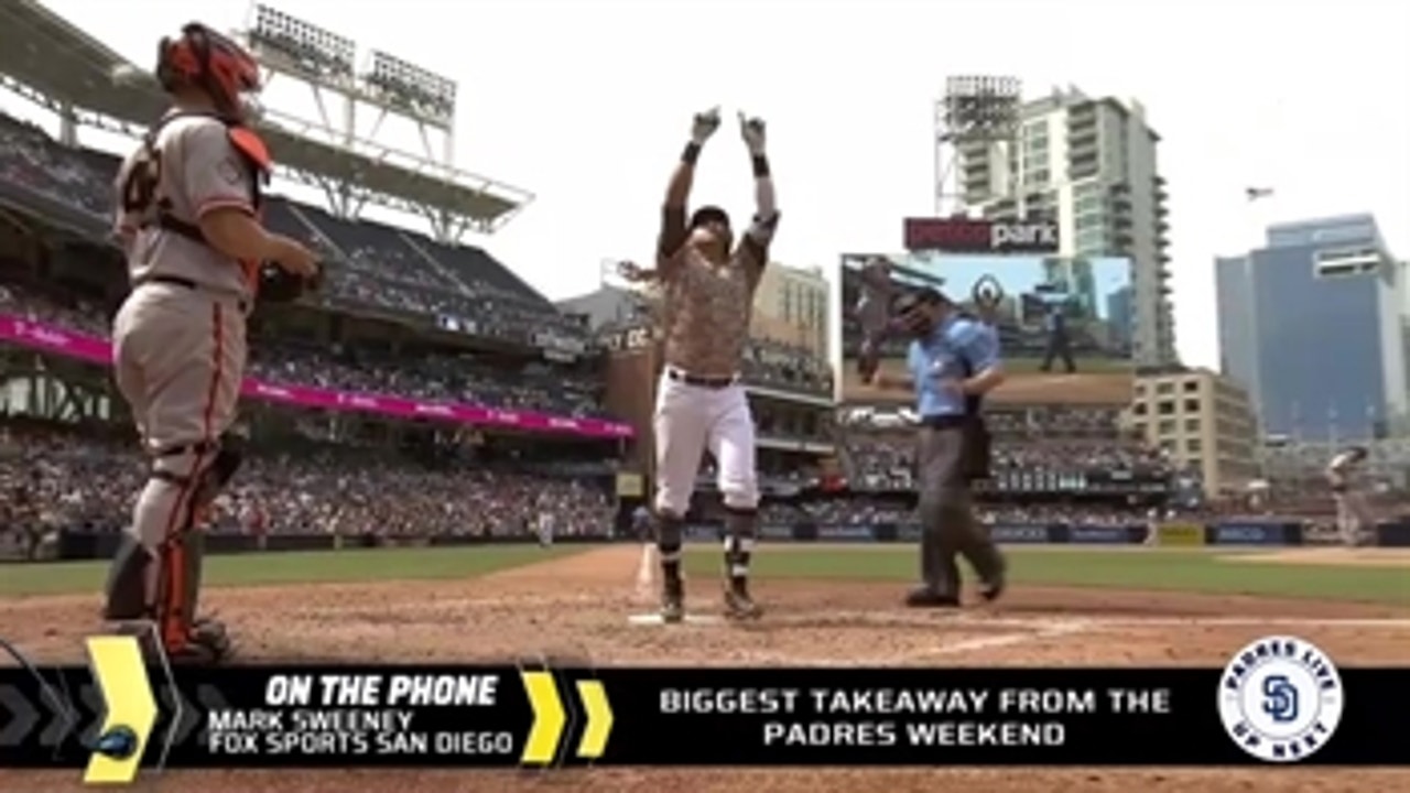 Mark Sweeney on the Padres' series win over the Giants