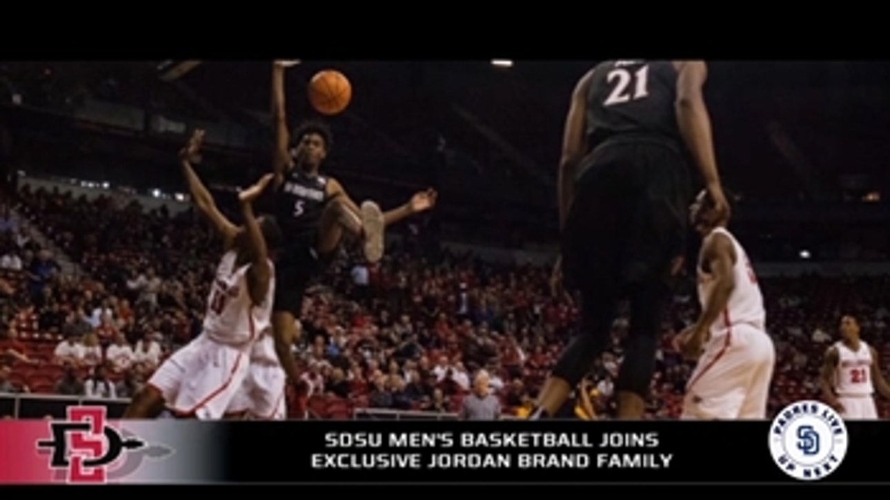 Aztec men's basketball join the Jordan Brand family