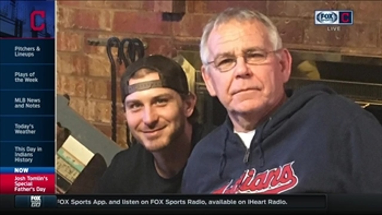 Josh Tomlin shares his dad's story on this special Father's Day