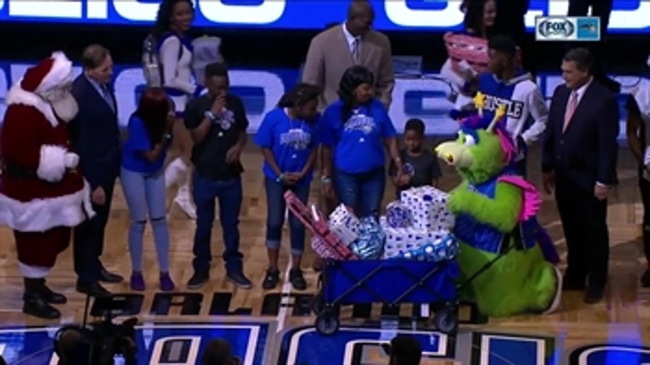 Magic's annual Big Give goes to Glover family