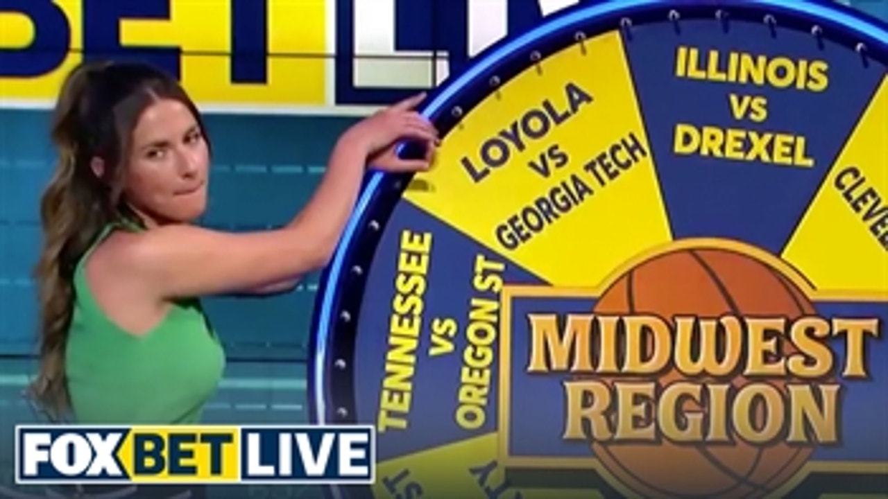 Blind Bets: Fox Bet Live Crew make their picks for the Midwest region of NCAA Tournament | FOX BET LIVE