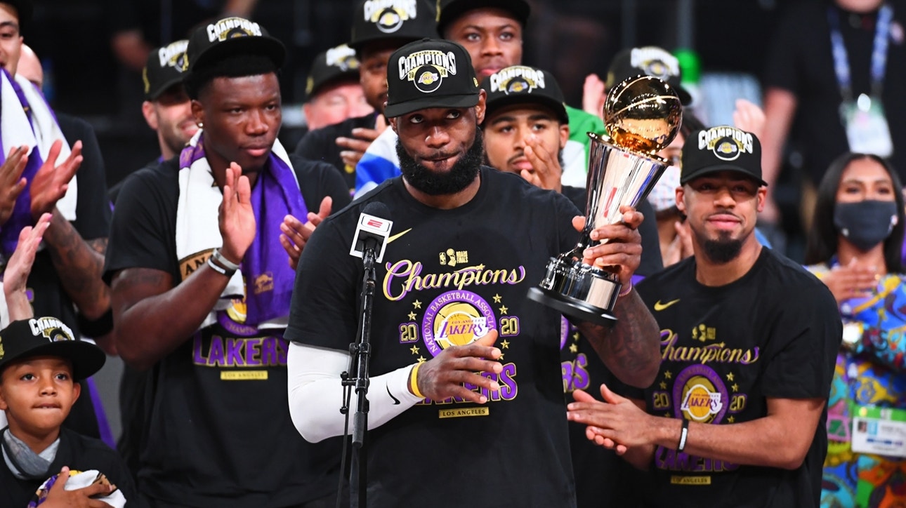 Shannon Sharpe agrees with LeBron winning the two hardest Championships in NBA history ' UNDISPUTED