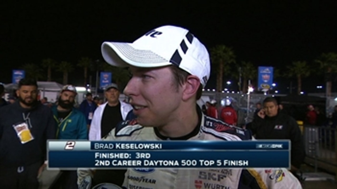 Brad Keselowski Scores a Top 3 at Daytona