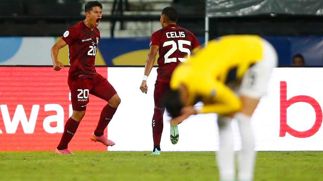 Venezuela salvages miracle 2-2 draw in closing moments vs. Ecuador