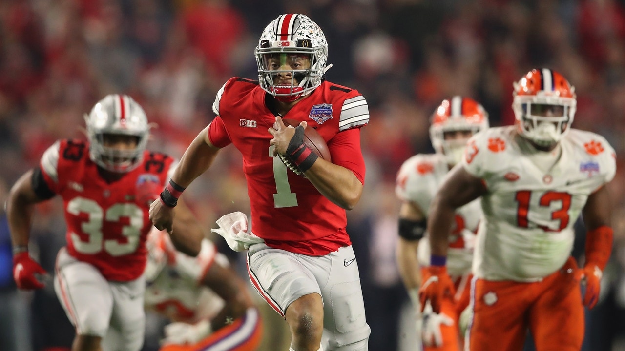 Ohio State QB Justin Fields is the guy Brady Quinn says 'everyone's excited to watch'