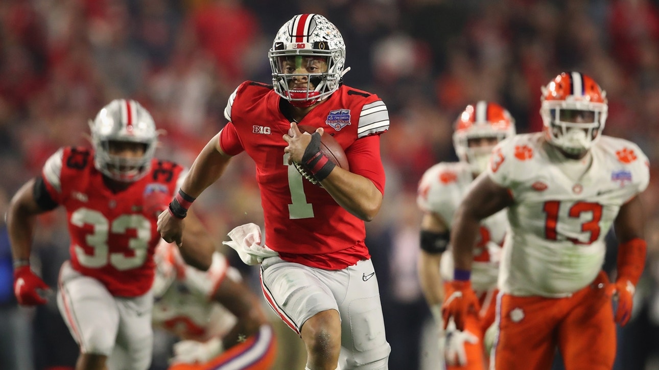 Ohio State QB Justin Fields is the guy Brady Quinn says 'everyone's excited to watch'