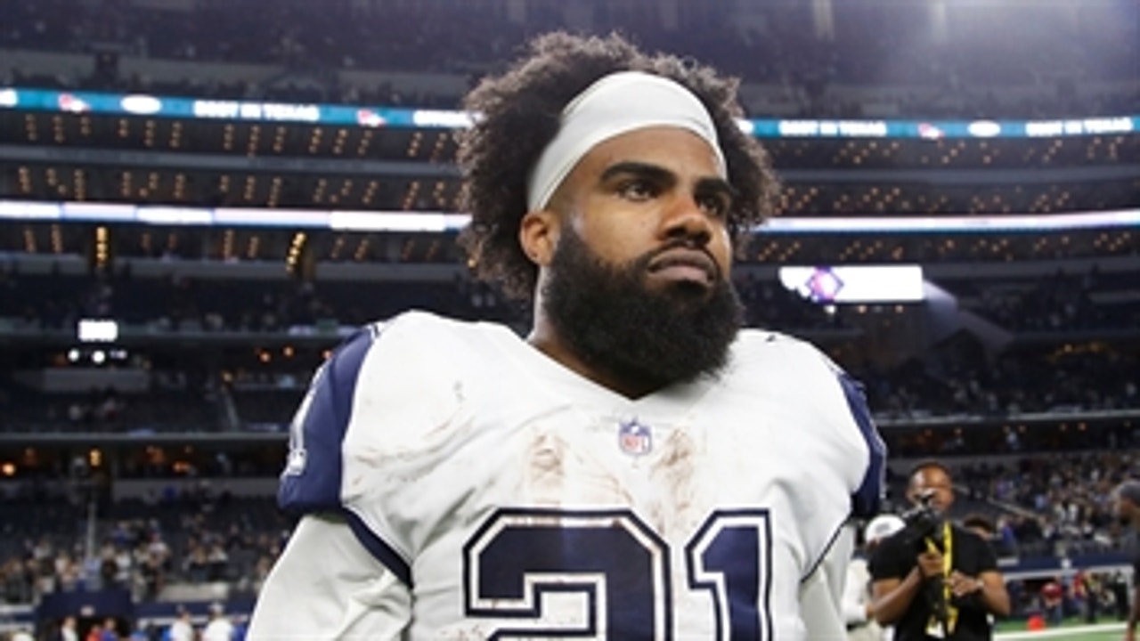 Doug Gottlieb: Zeke is cutting in line because he realizes the running back market is plummeting