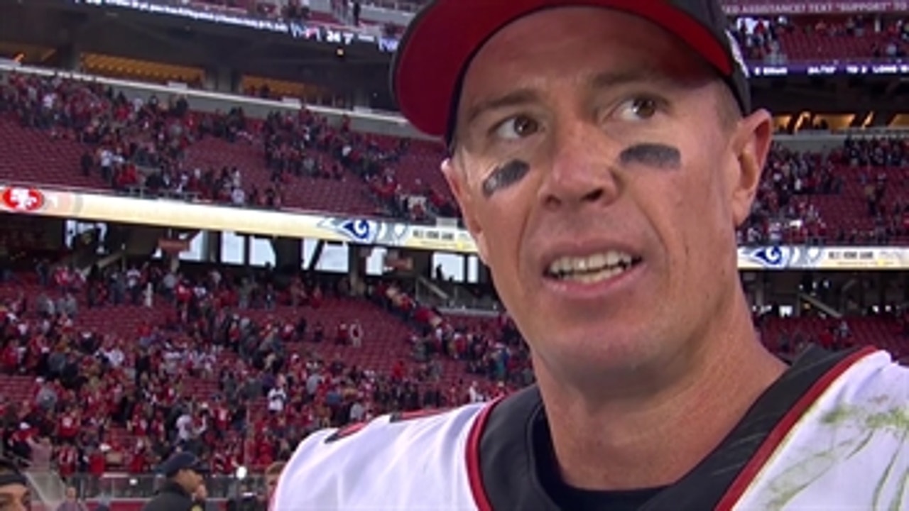 Matt Ryan defends Falcons locker room, coaching staff after upset win over 49ers
